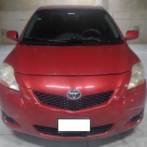 Toyota Yaris 2008, Rojo, Automático